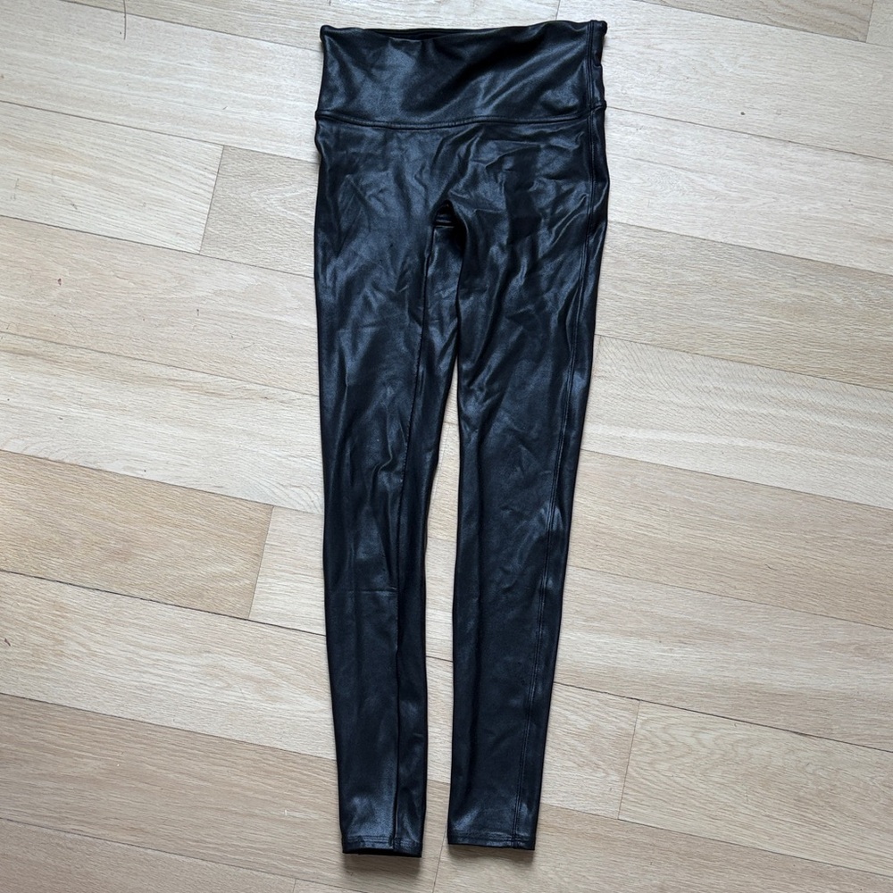 Spanx Black High-Waisted Leggings
